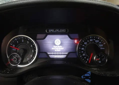 2020 Ram 1500 Laramie 4X4 6'4 Box from USA, damaged, VIN 1C6SRFDTXLN307213